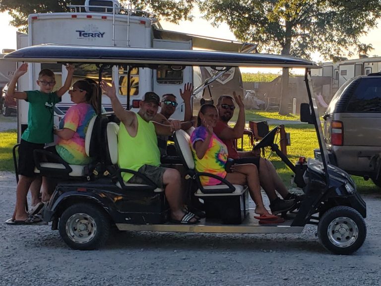 Golf Cart Rental Yogi Bear's Jellystone Park Indianapolis East