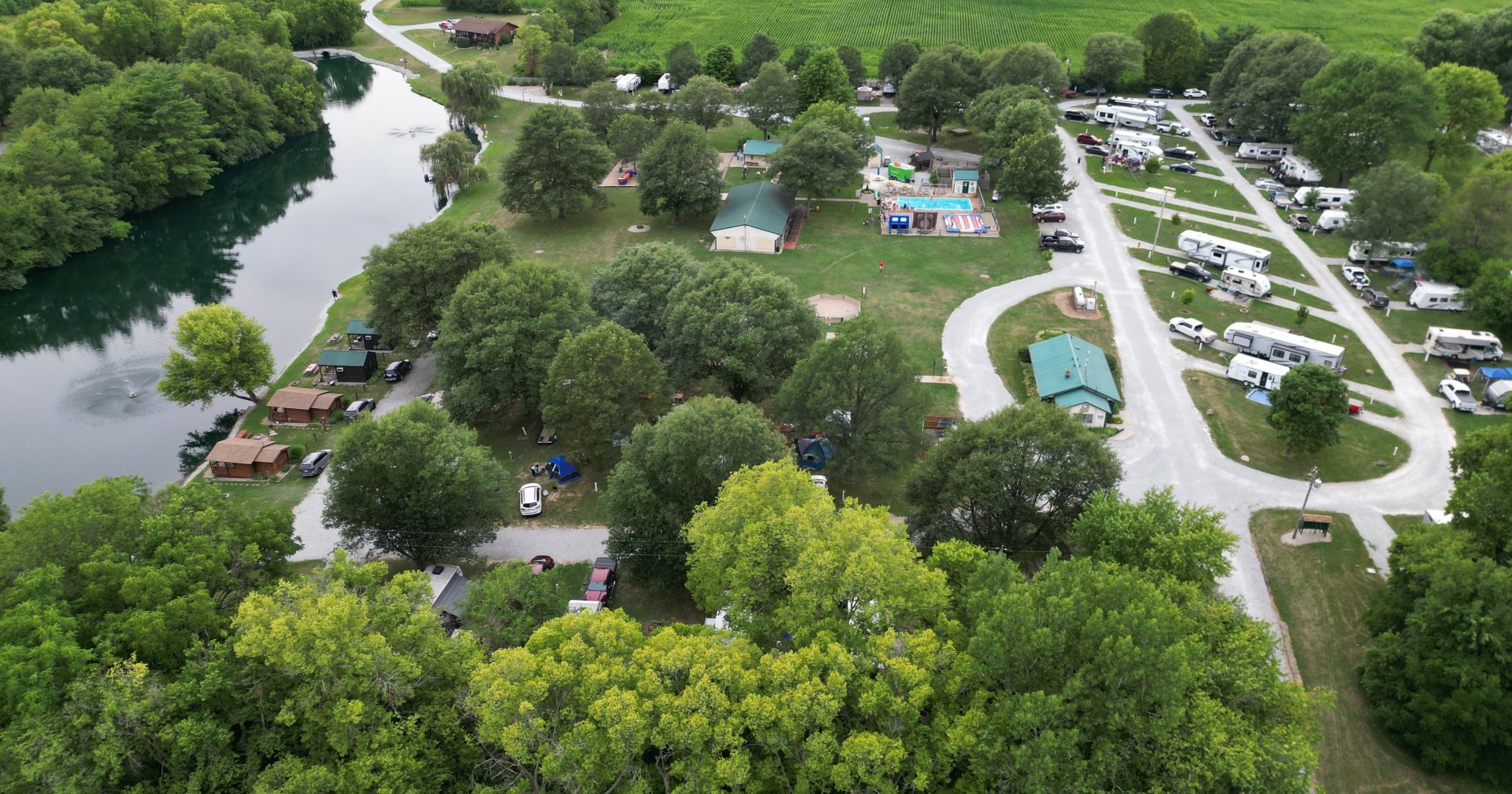 Campground Map | Yogi Bear Jellystone Park Indianapolis East